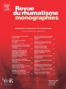 Revue du Rhumatisme monographies